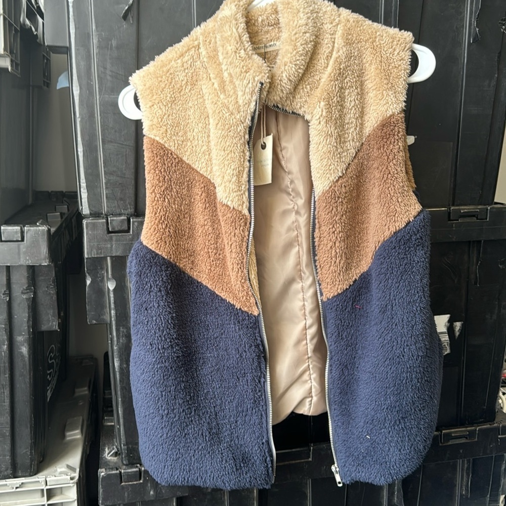 Any the why chevron vest